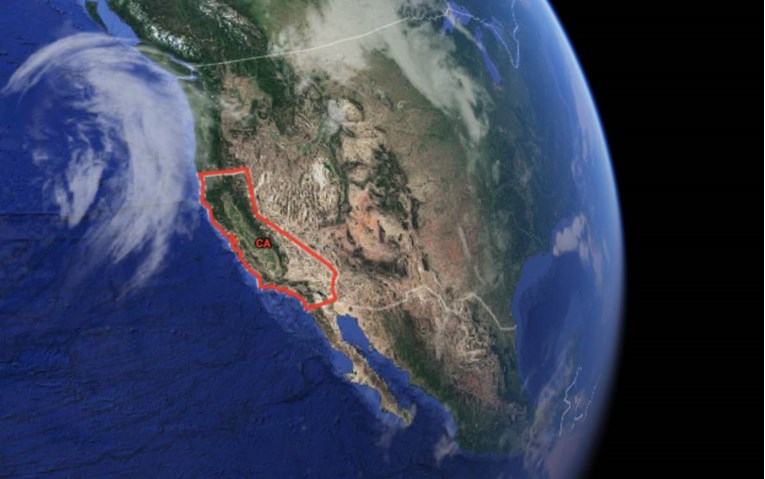 FOTO Nakon potresa u Kaliforniji nastala pukotina. Vidi se iz svemira